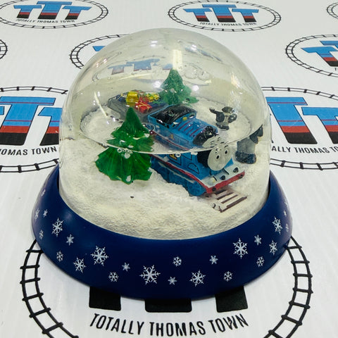 Thomas Christmas Plastic Snowglobe (Low Water) - Used