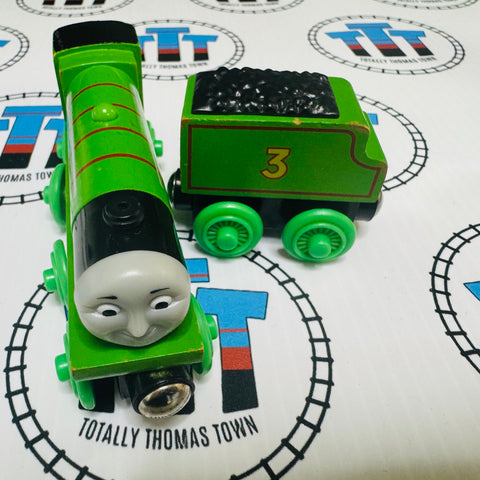 Henry and Tender #3 (TOMY) Newer Face Good Condition Wooden - Used