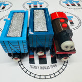 Bertram avec wagons de ferraille (Learning Curve 2001) en bois - Occasion
