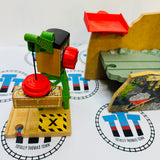 Treasure at the Mine Station with Crane & Cargo #1 Loose Door Doesn’t Stay Up Wooden - Used
