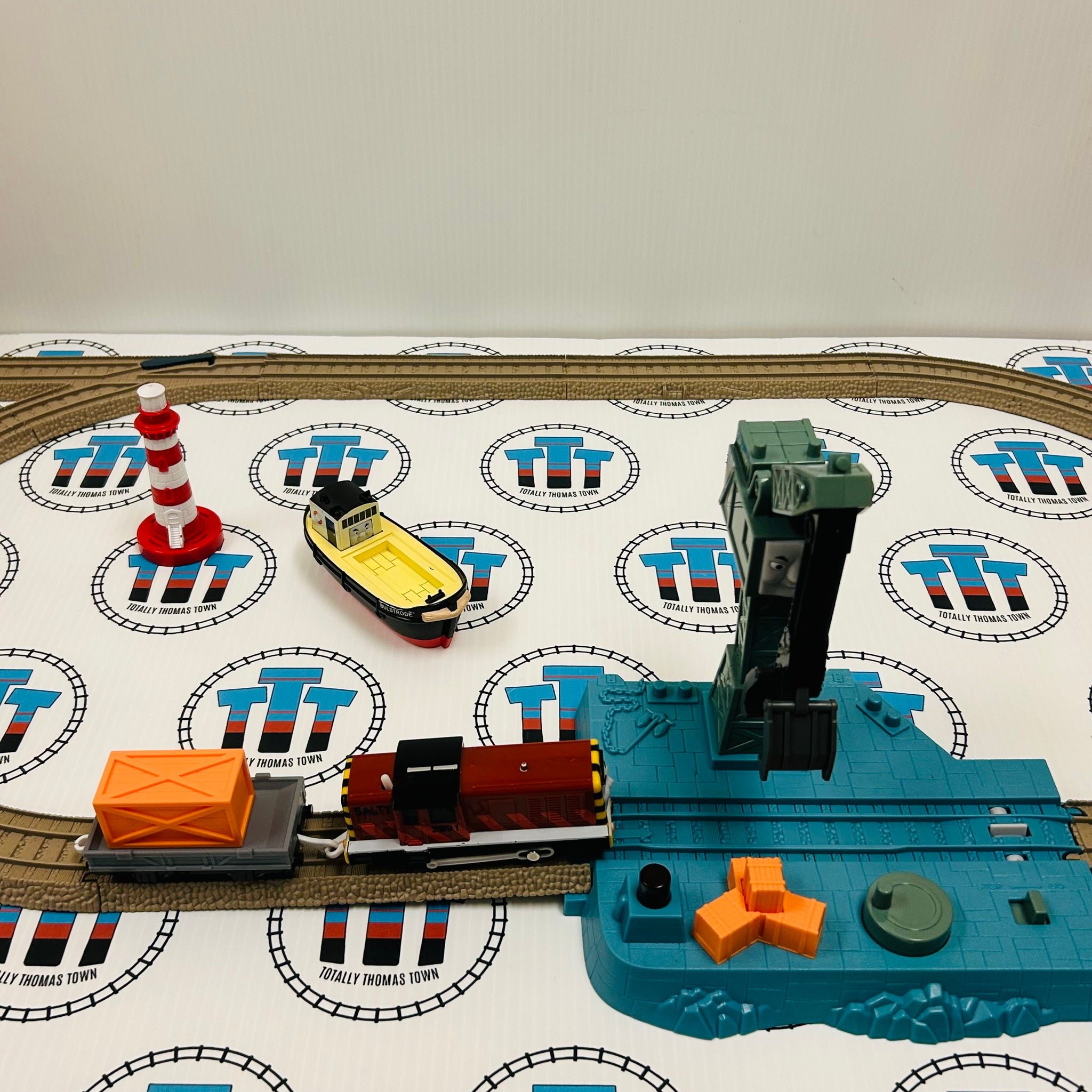 Hard at Work at Brendam Docks Set Complete with Salty (2006 Noisy