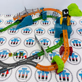 Animal Park Monkey Adventure Sodor Safari Set #1 with Thomas (Chipped Cranky does not affect use) Used - Trackmaster Revolution