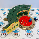 Tidmouth Sheds 5 Doors with Turntable #2 NO BACK SUPPORTS (Mattel) Used - Trackmaster