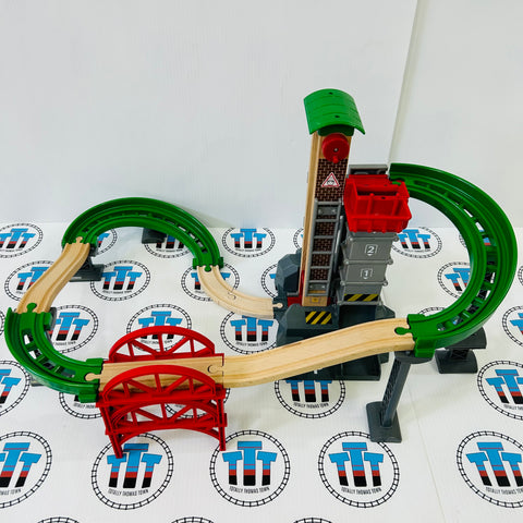 BRIO 33887 Lift & Load Set (Modified) Wooden - Used