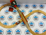 Dieselworks Figure 8 Set Marked/Faded Bridge Wooden - Used