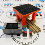 Coal Hopper Station with Flipping Coal Car Used - Trackmaster