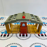 Vicarstown Station with Lights and Sound #1 Marked Track Wooden Rare - Useda