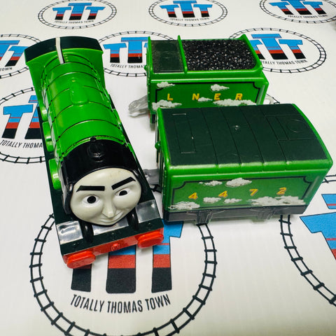 Flying Scotsman and Tenders (2013 Mattel) Good Condition Used - Trackmaster Revolution