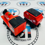 James & Tender Roule et Siffle (Mattel) Bon état Bois - Occasion