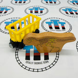 Dino Fossil Car (Mattel) Wooden - Used