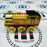 Limited 60 Year Edition Gold Thomas #1 (Learning Curve) Chipped Paint Wooden - Used