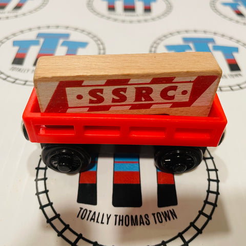 Cargo Car Red with Tan SSRC Cargo Wooden - Used