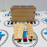 A Day at "The Works" Set #1 (Writing On ALL Trains, Stations, Track, Accessories) Missing Signals/Red House Peeling Sticker Wooden - Used