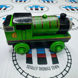 Coal Dust Percy (Learning Curve) Chipped Corner Wooden - Used