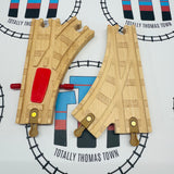Rail d'aiguillage 6,5" avec rivets, femelle, d'occasion - Marque Thomas