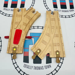 Rail d'aiguillage 6,5" avec rivets, femelle, d'occasion - Marque Thomas