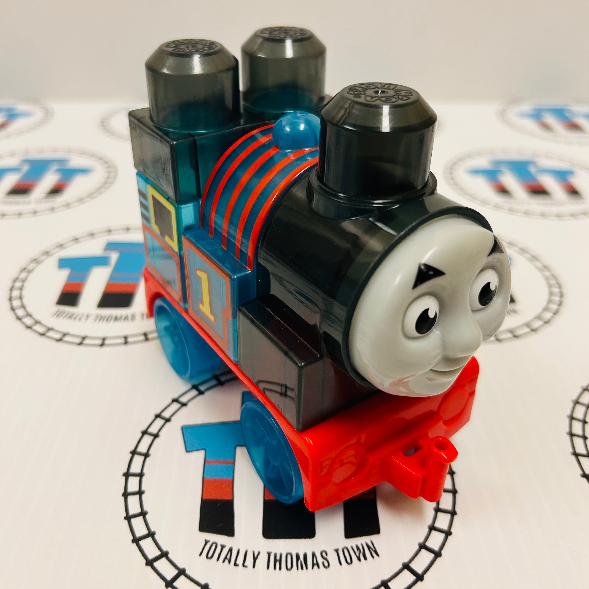 Large Clear Thomas Mega Bloks Used Totally Thomas Town