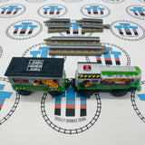 Train électrique, voiture et circuit en bois aimanté Lionel T-Rex Express - Rare - Occasion