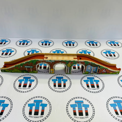 Suddery Transforming Track Bridge Thomas Brand Wooden - Used