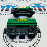 Recycling Cars (Learning Curve 2003) Good Condition in Box with Marking on Bottom with Card Wooden - Used