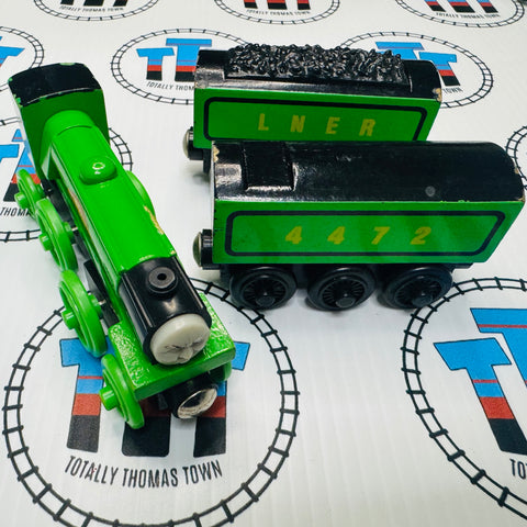 Flying Scotsman with 2 Tenders #10 (Learning Curve 2000) Wooden - Used