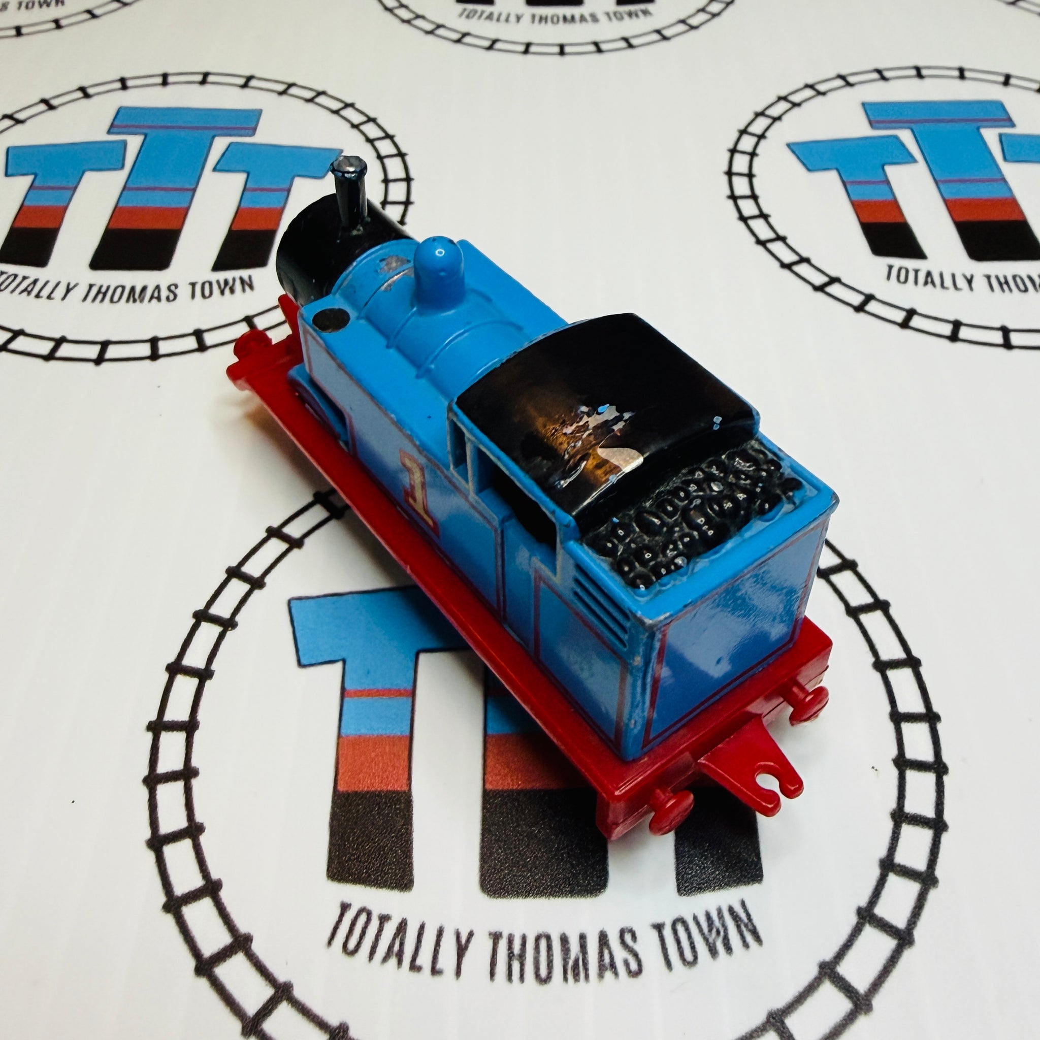 Thomas Paper Face #2 (1985) Poor Condition Chipping Paint ERTL