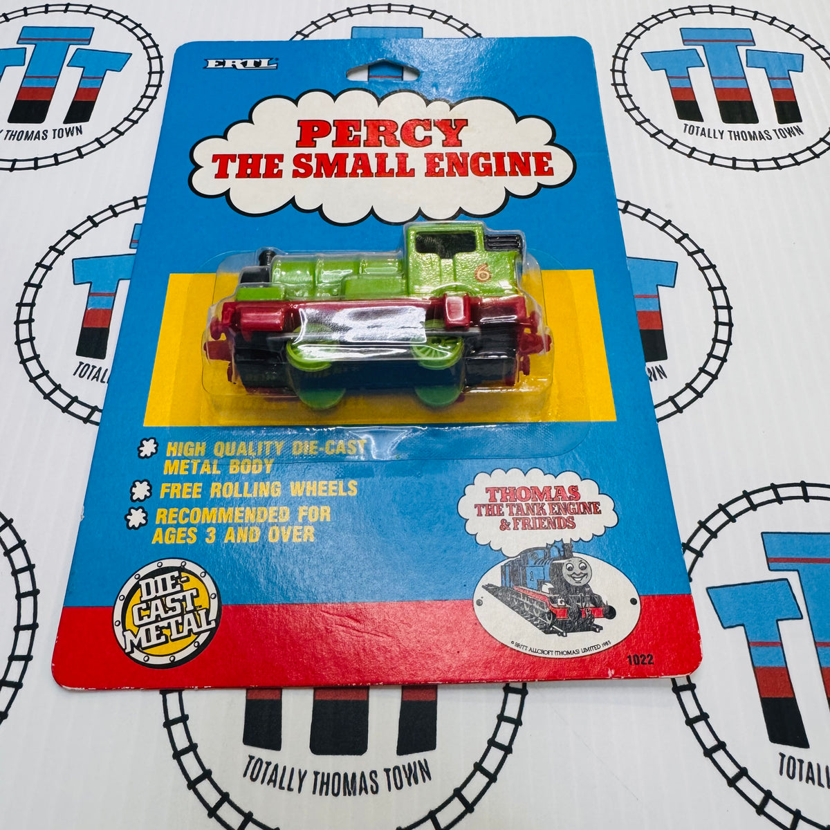Percy the Small Engine Paper Face ERTL - New – Totally Thomas Town