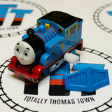 Thomas with Snowplow Newer Face #1 Capsule Plarail Wind Up - Used