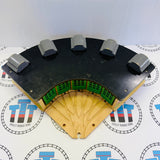 Roundhouse with Splitter #10 Fair Condition Chipped/Marked Base Wooden - Used