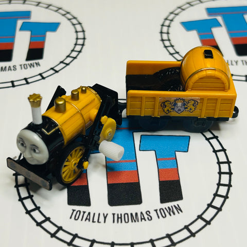 Stephen & Tender Missing Name Stickers Wind Up Capsule Plarail - Used