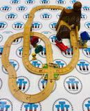 Boulder Mountain Set #1 (Tree Missing Stand/Thumper no Treads) Wooden - Used