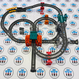 5-in-1 Track Builder Set Complete No Train Used - Trackmaster Revolution