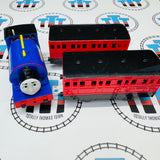 Sir Handel and Passenger Cars (2006) Noisy Used - Trackmaster