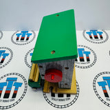 Sodor Log Loader (Painted Top) Clickity Clack with Log Car (2001) and 3 Logs (1 damaged) #1 Wooden - Used