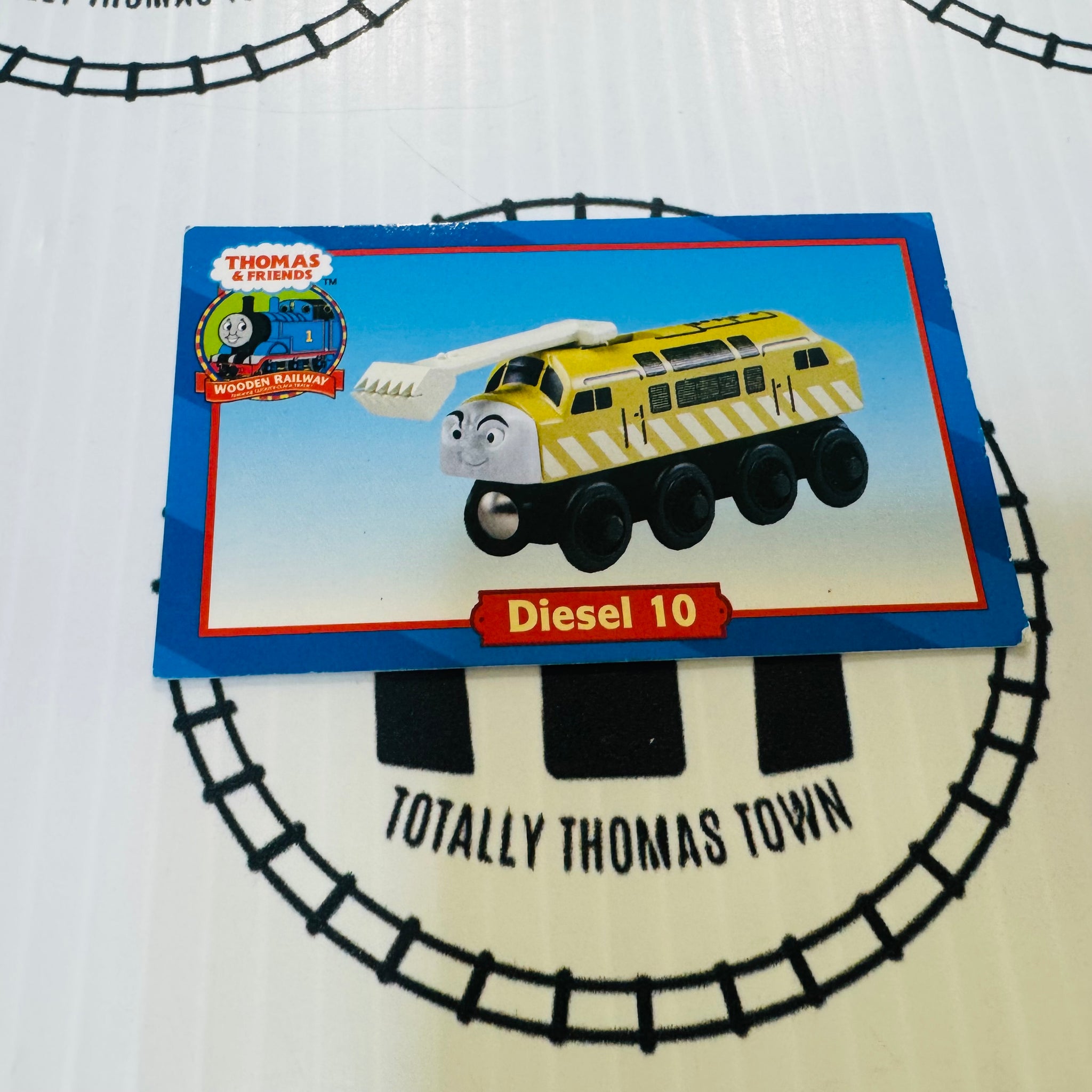 Wooden Railway Character Cards Used A - D (1 Card) Choose Your