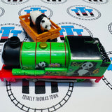 Sodor Safari Panda Percy with Panda (2013 Mattel) Used - Trackmaster Revolution