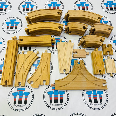 Value Track Pack #27 Generic Brand Wooden - Used
