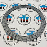 Flexi Curved Track Complete 43 Pieces Used - Take N Play
