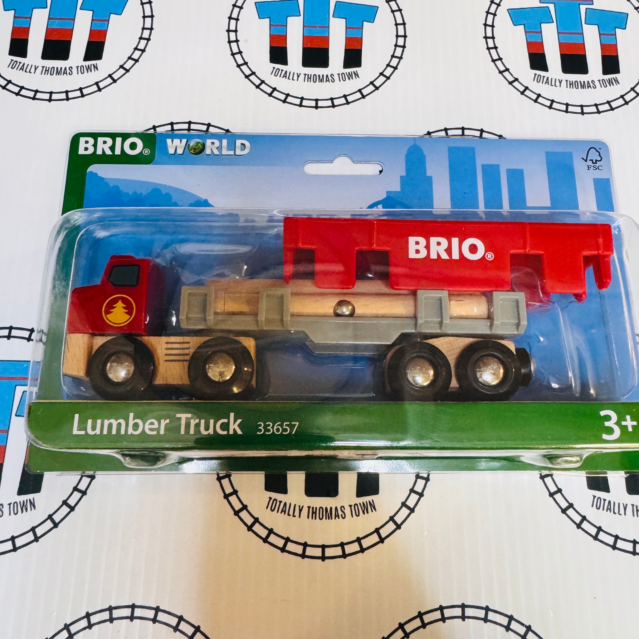 BRIO 33657 Lumber Truck with Logs Wooden - New – Totally Thomas Town