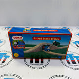 Arched Stone Bridge Wooden - Excellent/New in Box