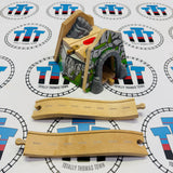 Mountain Overpass Tunnel with Sound and Track #1 Small Marks Wooden - Used