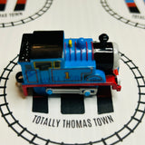 Surprised Thomas Newer Face Peeling/Missing Stickers Capsule Plarail Wind Up - Used