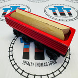 Sawmill Log Car with Log (Learning Curve 1999) Wooden - Used