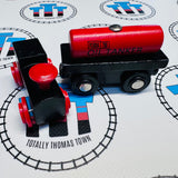 Black Trains Generic Brand Wooden - Used