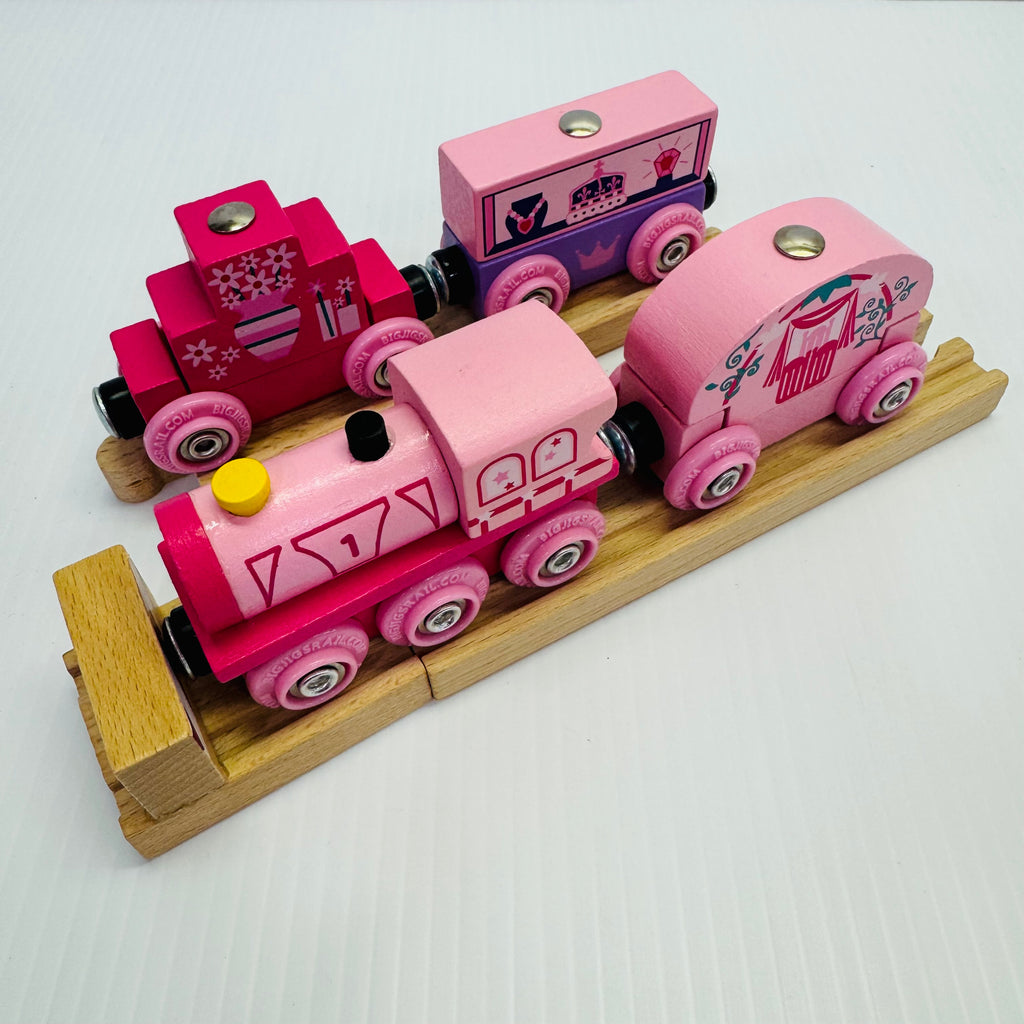 Bigjigs Rail Wood Container Wagon (Rouge) - d'autres Grandes Marques de Rail en Bois sont compatibles Bigjigs Rail Wood Container Wagon (Rouge) - d'autres Grandes Marques de Rail en Bois sont compatibles