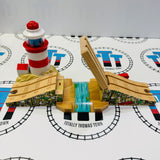 Lighthouse & Drawbridge with Lights and Sound Wooden - Used