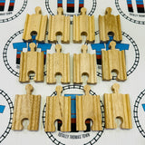 Mini Track 2” M/F 12 Pieces Bulk Pack BIGJIGS Rail Wooden - NEW in Box
