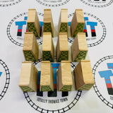 High Level Riser Block 12 Pieces Bulk Pack BIGJIGS Rail Wooden - NEW in Box
