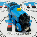 BRIO 33607 Blue Engine Fair Condition Wooden - Used