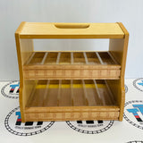 Thomas Engine Caddy Carrying Case Tool Box Style #1 Wooden - Used